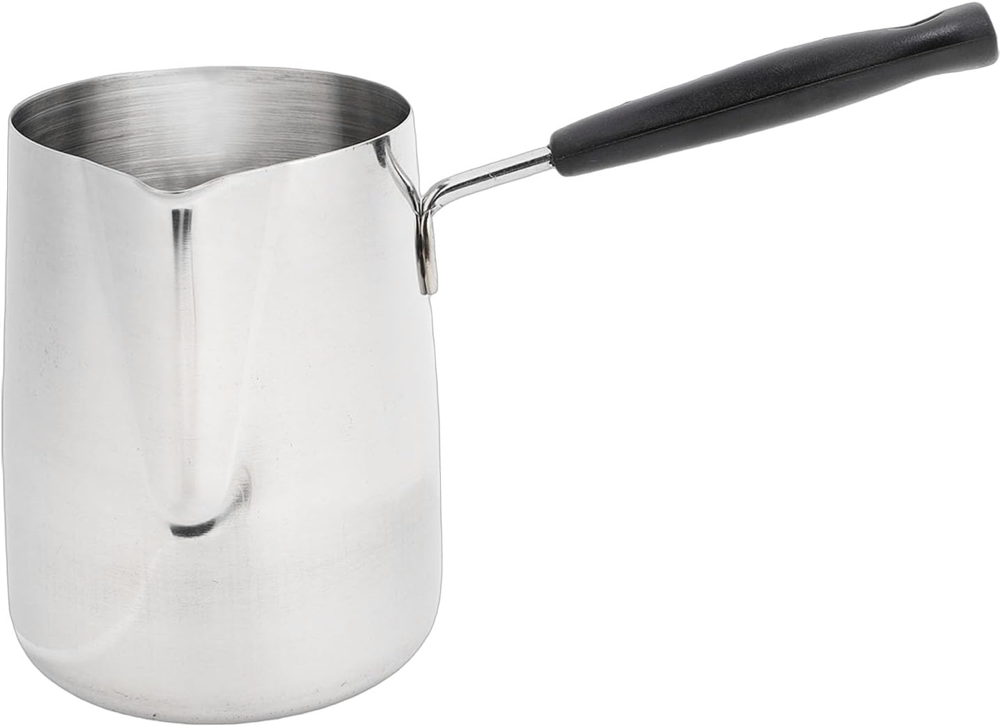 Haofy Turkish Coffee Pot, 304 Stainless Steel Stovetop Coffee Maker with Eagle Beak Spout for Warming Milk Chocolate Butter Tea Induction Cooktop Gas Stove Compatible (600ml)