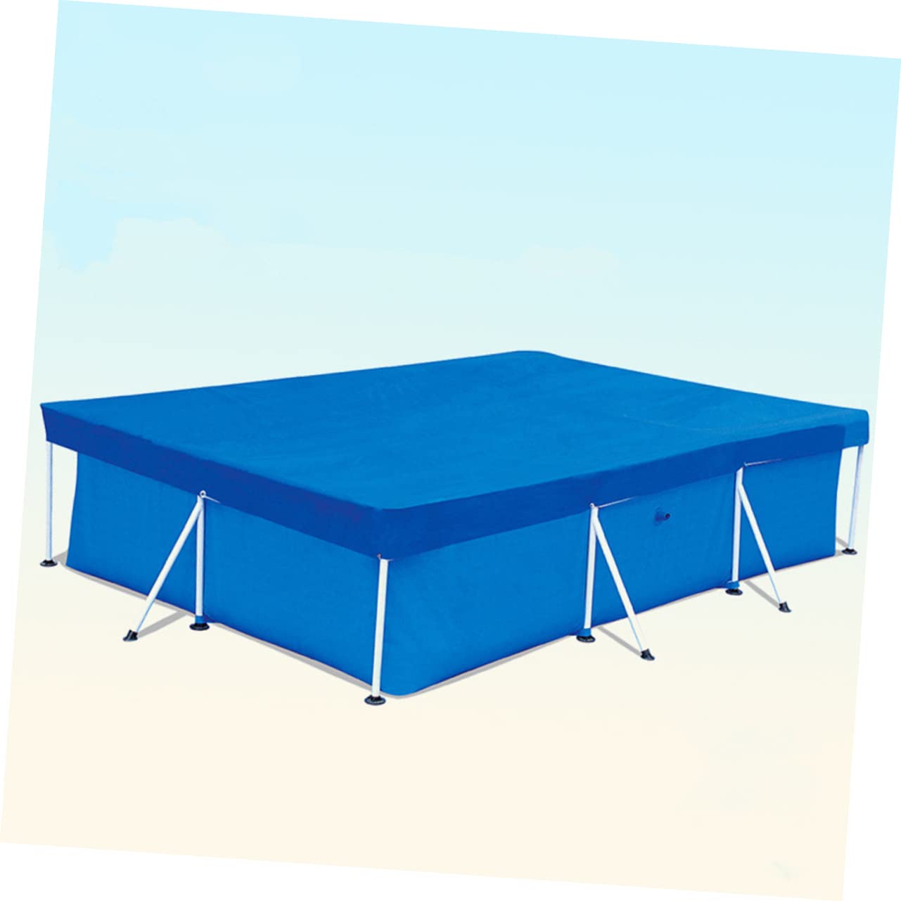 Gatuida Paño Lluvia de Tejido PE Cubierta de Piscina Anti-Polvo para Piscinas Inflables Protección UV Jardín