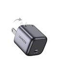 UGREEN 30W USB C Charger for iPhone 17, Nexode Foldable GaN PPS Compact Fast Wall Charger Block, USB-C Power Adapter for iPhone 17/16/15/14, Galaxy S25/S24/S23/S22 (Black)