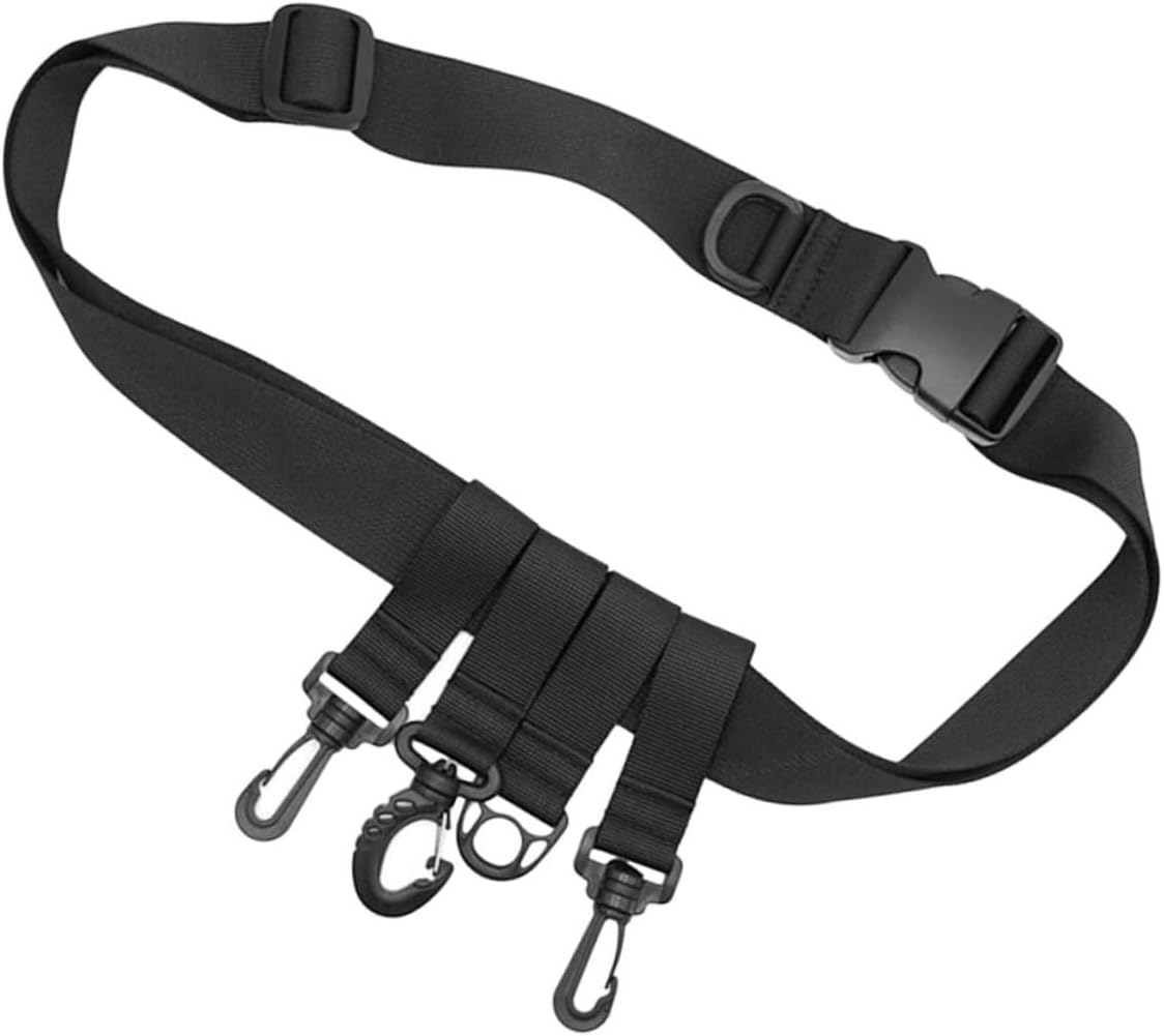 Outanaya Adjustable Fishing Waist Belt Lightweight Wading Belt for Men Fishing Accessories