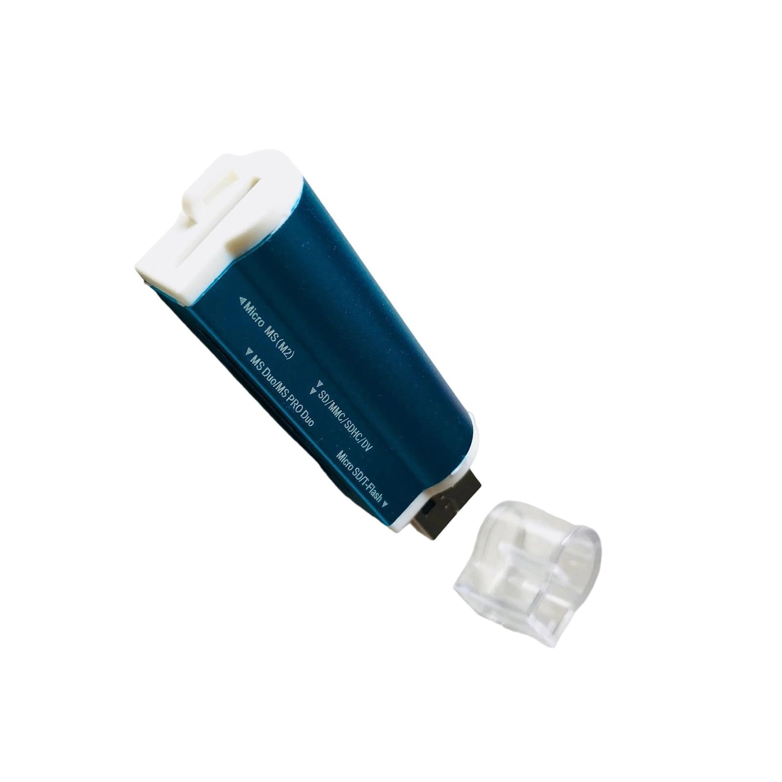 All In1 Memory Card Reader USB Writer For MicroSDs MS M2s SDHCs Camera Cards Metal Shell Card Reader