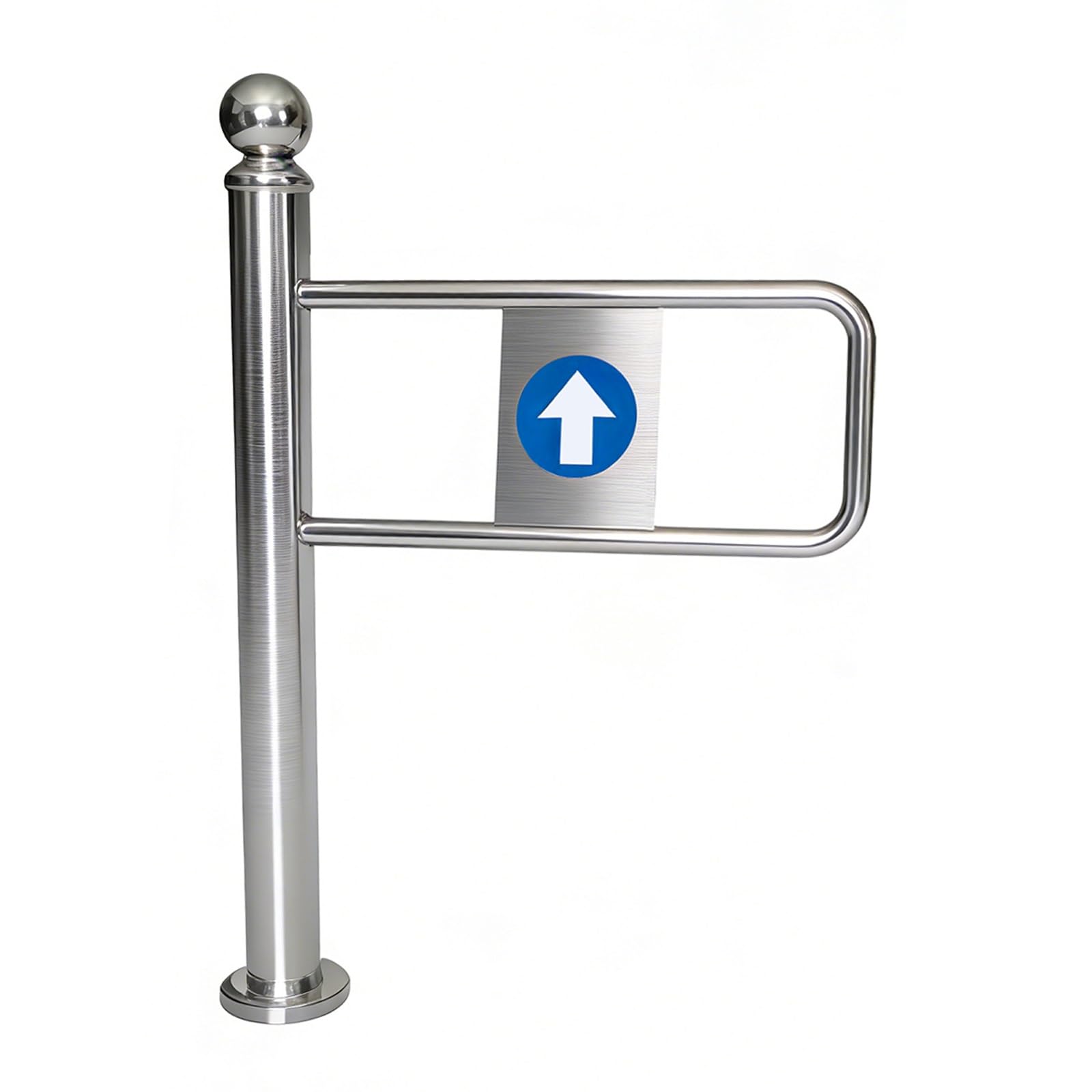 Aioneer Automatic Swing Gate For Supermarkets, Automatic Closing Entrance Door, One-Way Access Barrier-Left-50 * 100cm