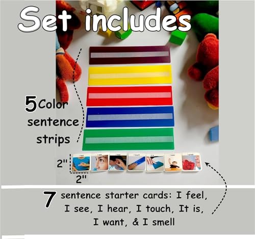 Smile4autism Large 2.5x10 ¼” Tools Perfect to Keep Your Loose Visual Picture Cards Organized. Autism, ABA, ADHD, Language & Apraxia Aspergers - Image 3
