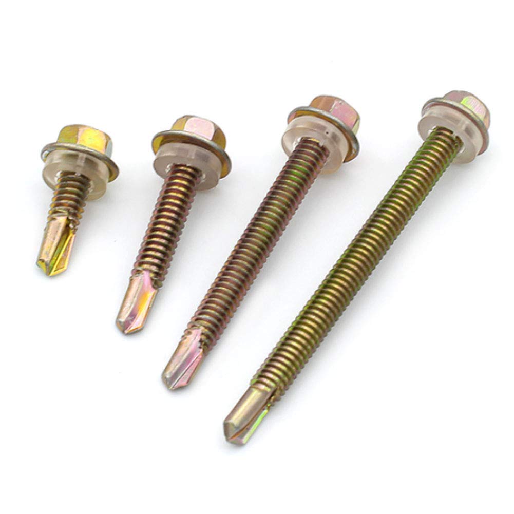 Vite Brugola Autofilettante 101A Heco Serie Cava Esagonale Filetto Totale, Dimensioni 4,8x45 Mm - Foto 9