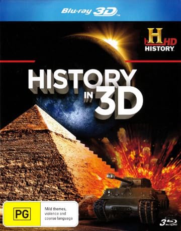 History in 3D Collection ( WWII in 3D / Titanic: 100 Years in 3D / History of the World in 2 Hours ) ( WWII in / Titanic: 100 Years in / History of the World [ Blu Ray, Reg.A/B/C Import   Austral