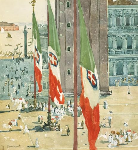 Art mural Place Saint-Marc de Maurice Prendergast pour décoration de chambre élégante