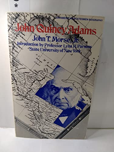 John Quincy Adams 0877541825 Book Cover