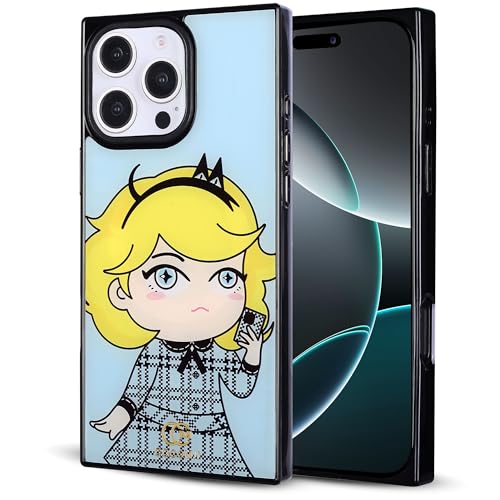 Image of COCOMII Rectangle for iPhone 16 Pro Max Case, Sky Plaid Coco&MII