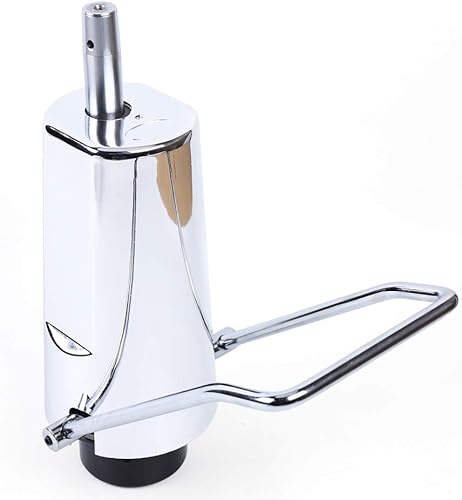 Miniatura 6 de GMSLuu Bomba hidráulica de peluquería con base para salón de belleza, bomba de repuesto hidráulica para estilista, silla de peluquería ajustable de