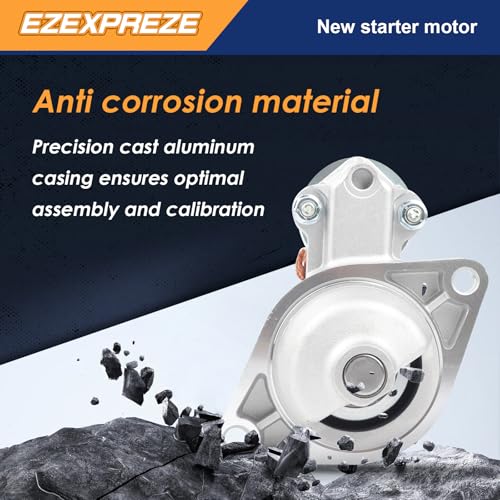 Image of Ezexpreze 18417 New Starter for Kubota D722 D782 18 20 21 Series Diesel Engines 1996-2013 OE#:1G023-63010 1G023-63011 67980-31151 1G02363010 1G02363011 6798031151 2280005910 2280005911 SND0338