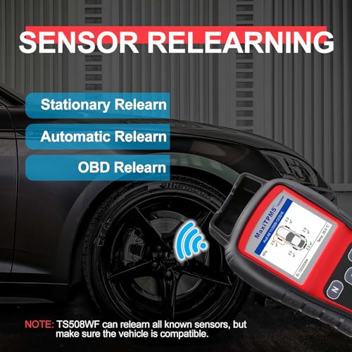 image for Autel TPMS Programming Tool TS508WF, TPMS Sensor Programmer, TPMS Rele