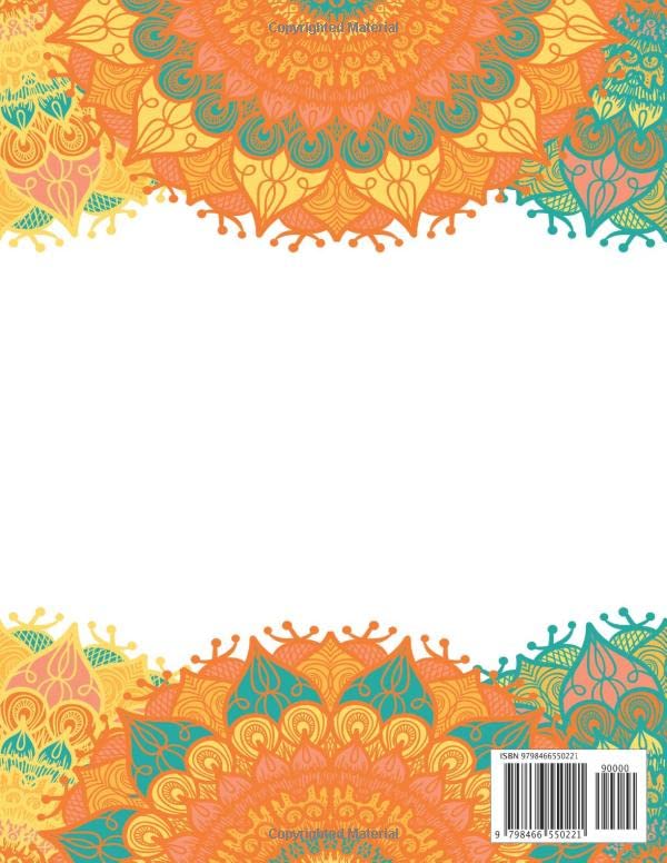 69+ F*cking Floral Mandalas: A Coloring Book For Adult Featuring Beautiful Floral Mandalas to Soothe The Soul, Relieve Your Stress And Relax Your Mind ... Muniro | Perfect Gift For Your Beloved One image 3