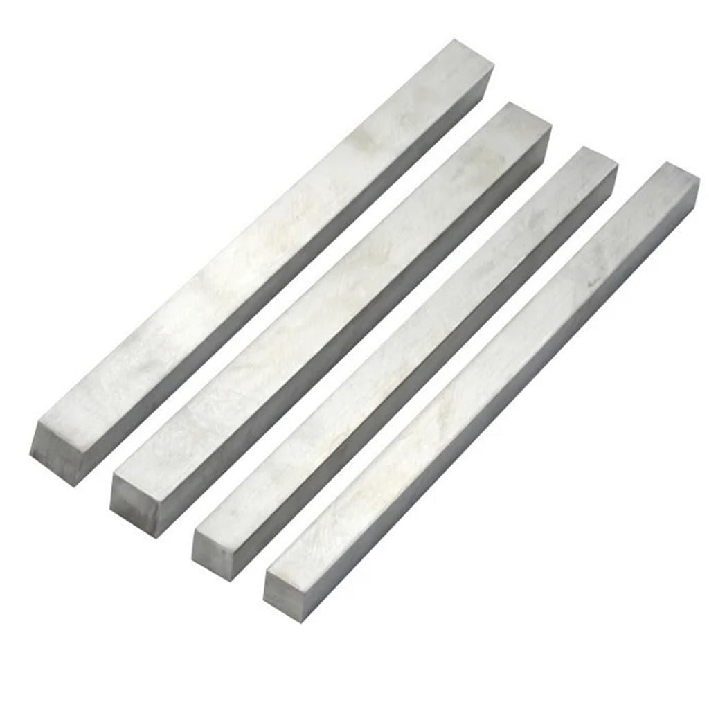 Barre Carrée Acier Inoxydable 304 – Tige Ronde 3 à 16 Mm, Longueur 200 Mm, Qualité Premium Pour Usinage & Bricolage