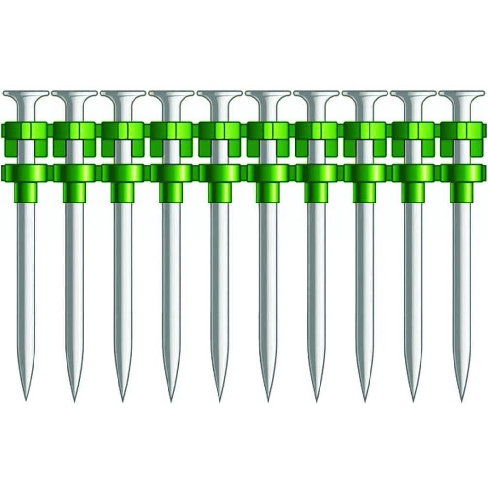 D-Work 700 clavos de hormigón C4-25 - 2,6/6,3 x 25 mm + 1 cartucho de gas C4