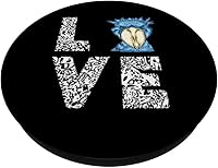 Vista 2 de Shoebill Love Leopard Cigüeña Africana Amante de los Pájaros Shoebill Bird PopSockets Estándar PopGrip