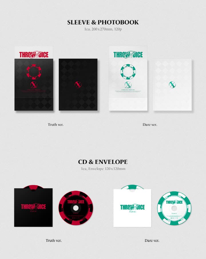 (CD)XODIAC 1ST MINI &#39;THROW A DICE&#39;(韓国盤）／XODIAC XODIAC 1st Mini Album [THROW A DICE] CD+P.Book+P.Card+