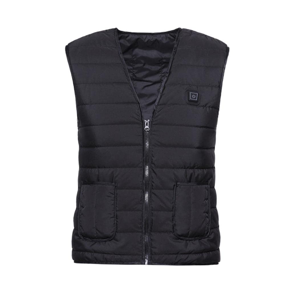 HEAVENGLOW Electric USB Heated Vest Jacket Coat Warm Up Heat Cloth Body Warmer Unisex XL|1 Piece Heated Vest(Power Bank Not Included)| Coats & Jackets| Mens Clothing |Clothing, Shoes & Accessories-picture-31