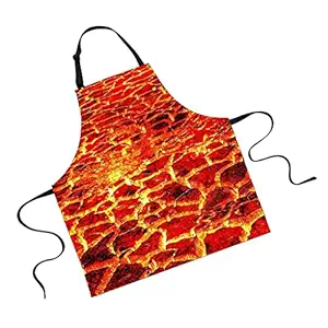 KHATI Christmas Apron Unisex Kitchen Bib Apron for Cooking/Baking Party Supplies K