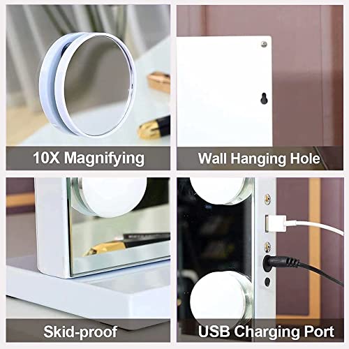 Bluetooth Hollywood Vanity Mirror with Lights and 14 Bulbs