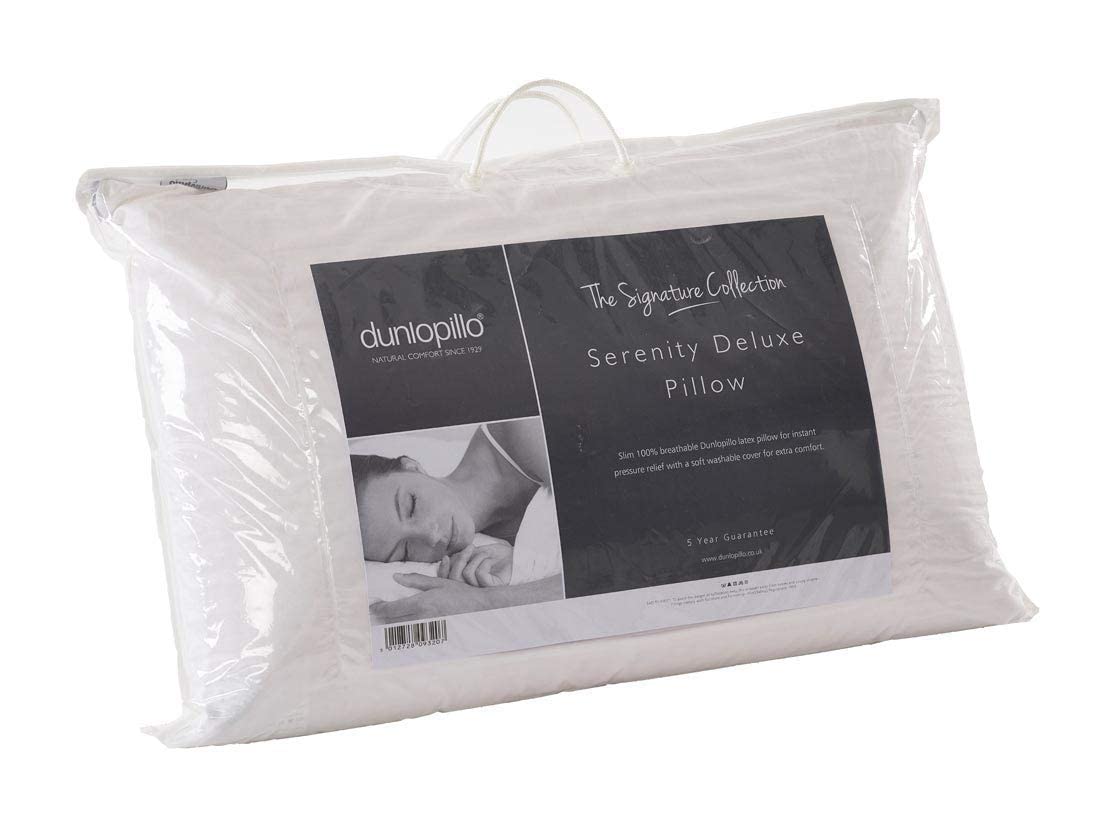 Buy Dunlopillo Serenity 100 Latex PillowMedium Firmness, Rubber