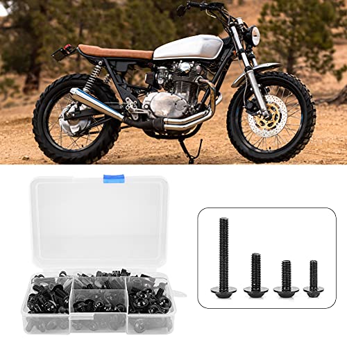 177 parafusos de motocicleta, parafuso de carenagem universal M5 M6 clipe de ajuste para Honda Sport