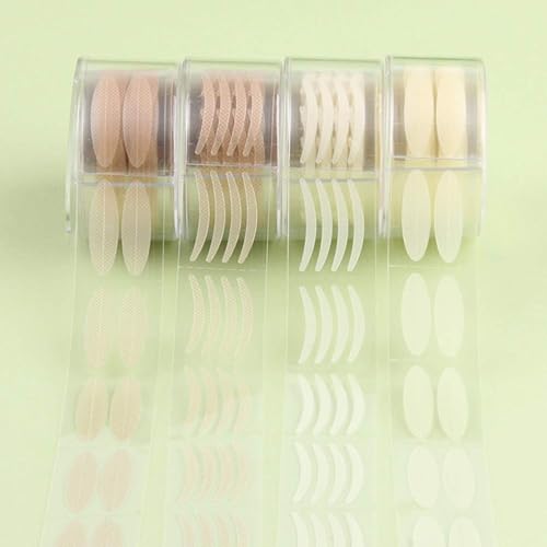 Miniatura 8 de Beaupretty 600 unidades de cinta adhesiva invisible de doble párpado de maquillaje transpirable para párpados con capucha, caídos, desiguales,