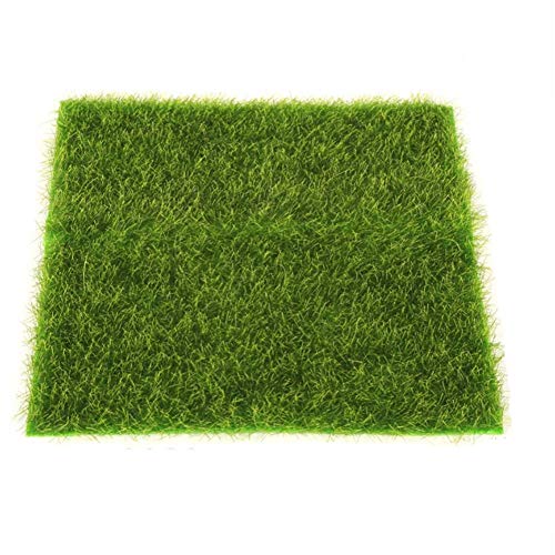 kitabetty Gazon Artificiel, 1 pièce Creative Micro Paysage Faux Décoration Grass Artificielle Herbe Paysage Accessoires De Maison Aquarium Décoration Artificielle Pelouse Jardin Cover