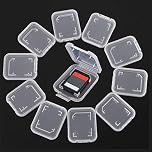 10-Pack SD Card Storage Case - Foldable SIM & SD Holder for Travel and Home