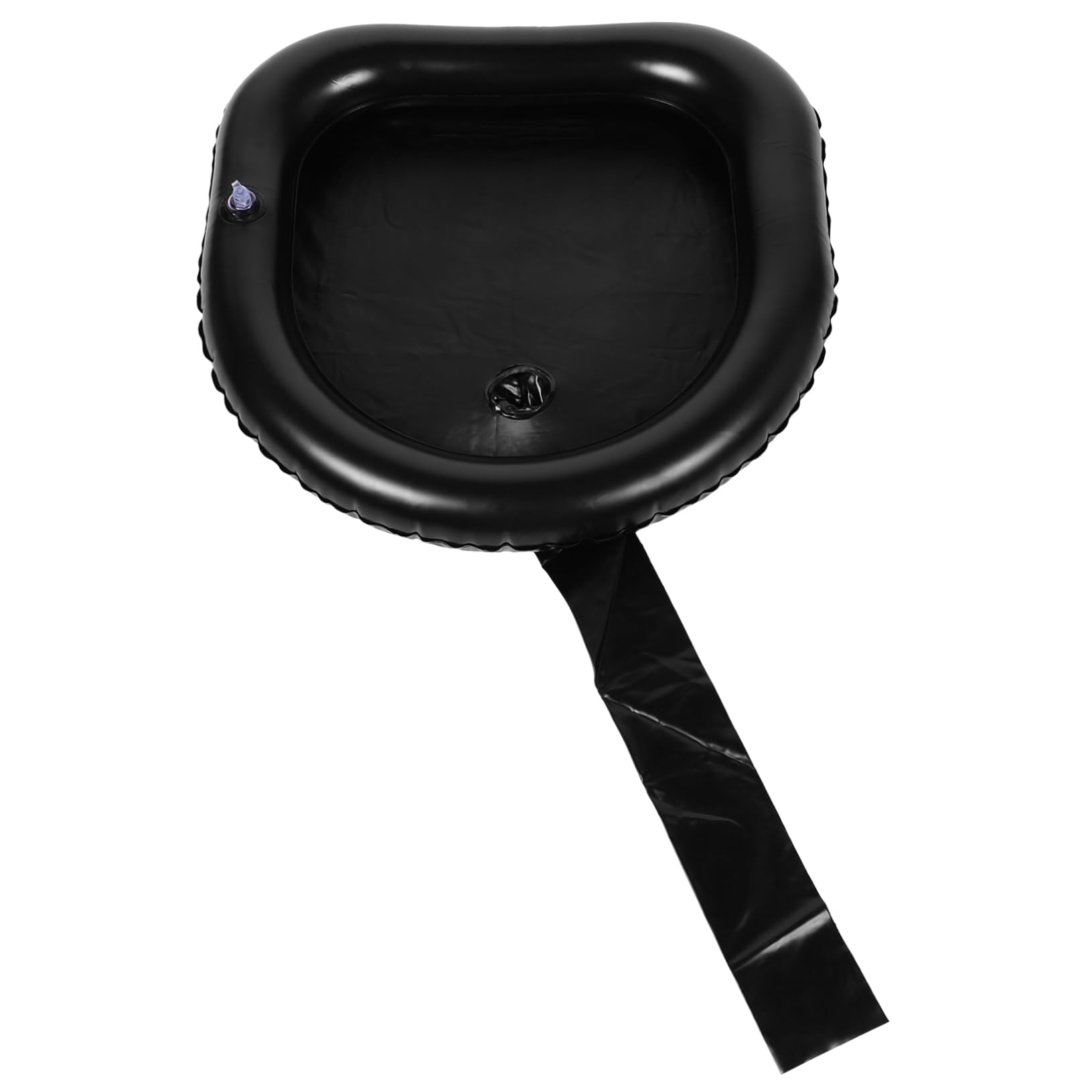 KOMBIUDA Portable Shampoo Basin Low Head Level Hair Washing Holder for Bedridden Elderly and Pregnant Women