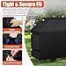iCOVER Grill Cover 55 inch, BBQ Grill Cover for Outdoor Grill, 600D Heavy Duty Waterproof BBQ Cover, Anti-UV and Rip-Proof Barbecue Cover, Gas Grill Cover for Weber, Char-Broil, Nexgrill, etc