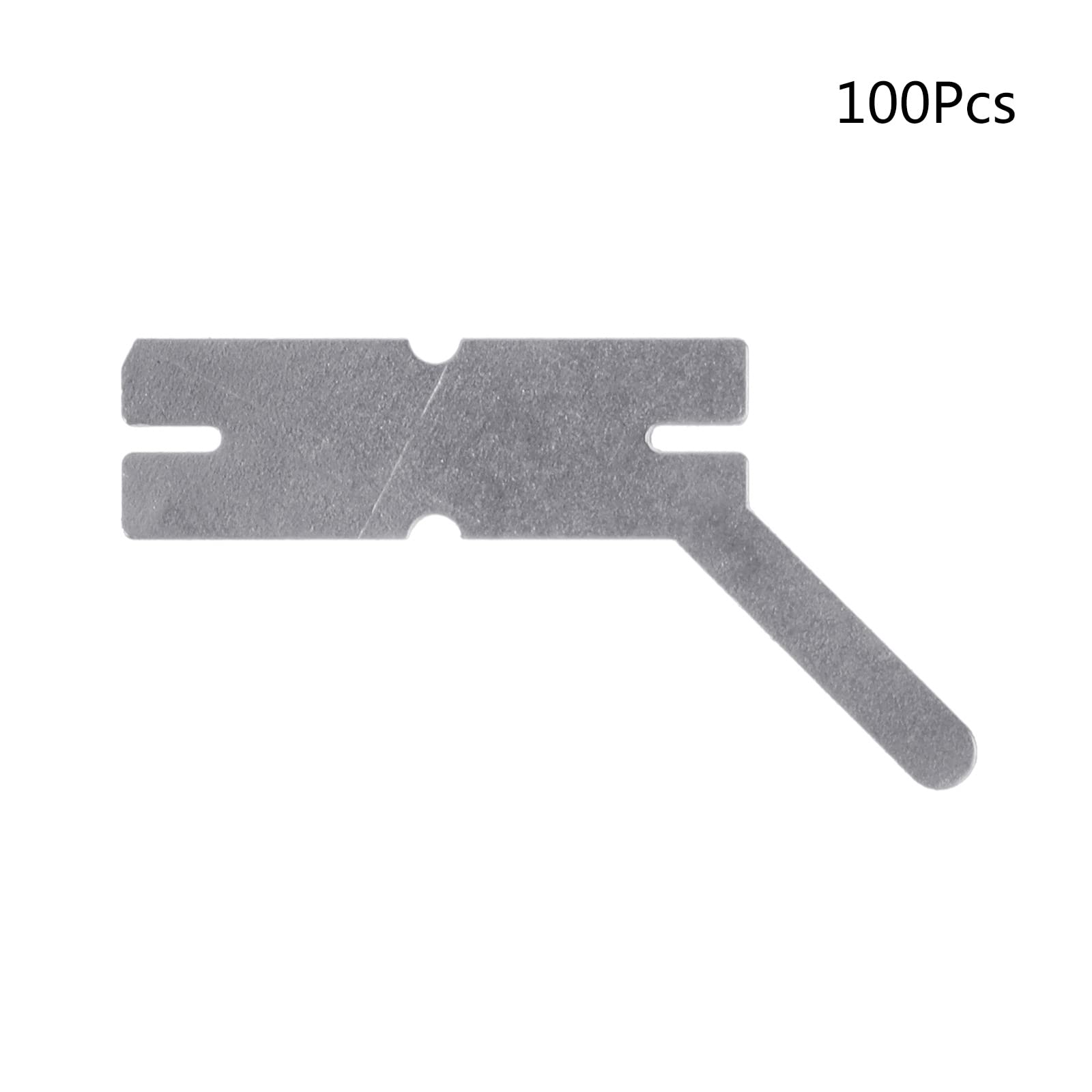 100Piece/set Nickel Plated Steel Strap Sheets For 18650 Battery Welding Welder Connection Sheets Equipment Nickel Plated Steel Strap Sheets For Battery Welder