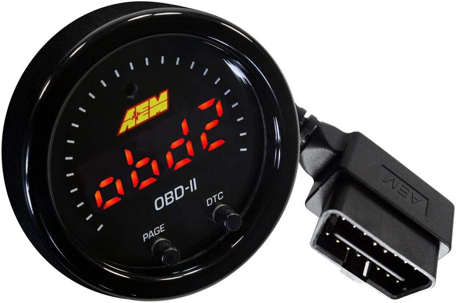 AEM X-Series OBD2 Digital Datastream Gauge PN: 30-0311