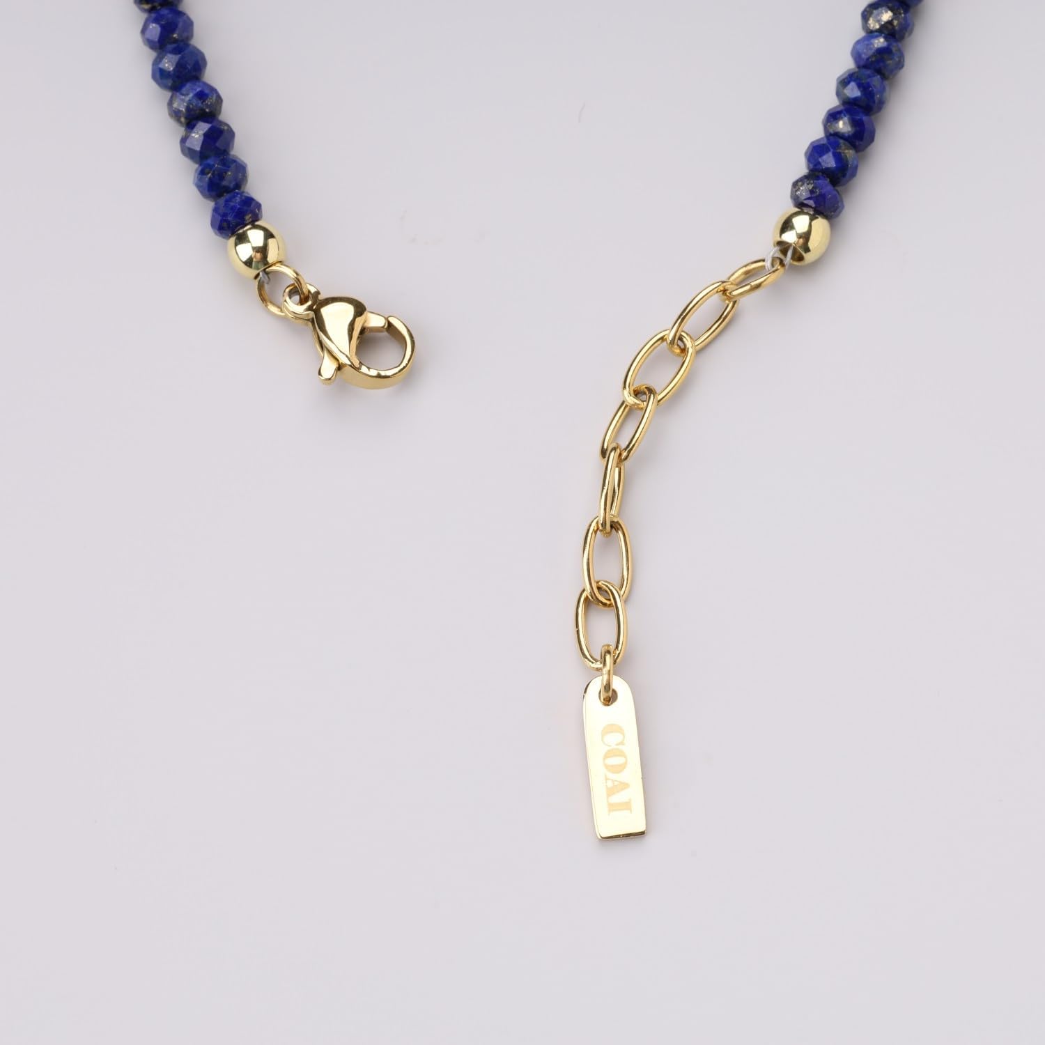 COAI Lapis lazuli Bracelet for Women, Dainty Stone Beaded Bracelet for Women