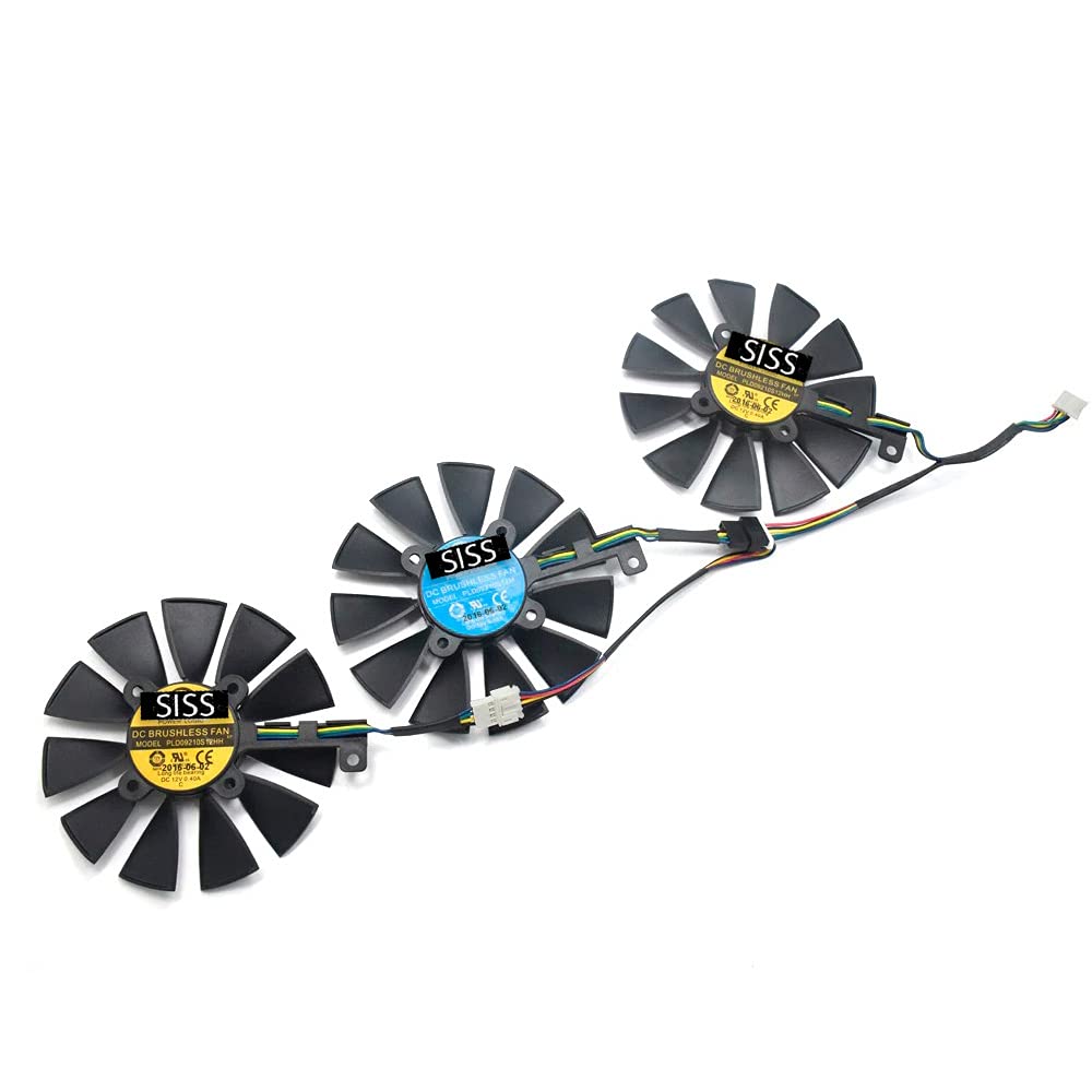 87MM FDC10U12S9-C FDC10H12S9-C Compatibel voor 980 Ti R9 390X 390 1060 1070 1080 Ti RX 480 RX480 grafische kaart koelventilator perfectie (kleur: ventilator - B