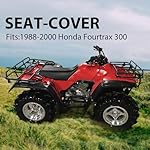 ALLGOOD-Seat-Cover-Compatible-with-Honda-Fourtrax-300-1988-2000-Seatcover-Black