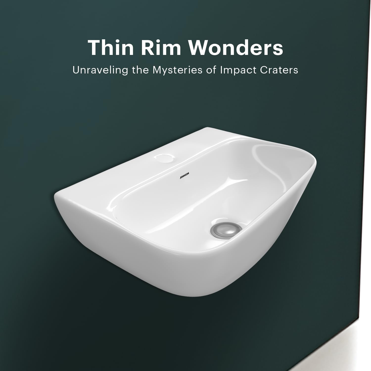Johnson Eco Plus Basin - Countertop & Wall Mount -4