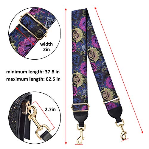 Image of CLOUDMUSIC Handbag Strap Replacement Shoulder Crossbody Strap Purse Strap for Women Girls