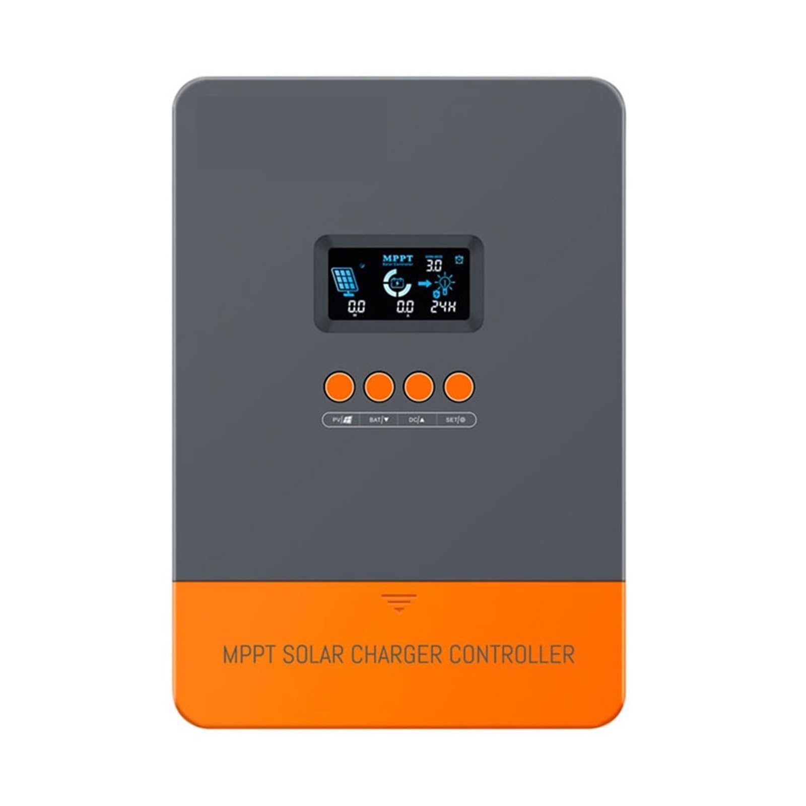 CUDTAPI MPPT 60A Solar Charr Controller 12V 24V 36V 48V Blacklight Regulator Max PV Input 160VDC Support 0 Layer Screen