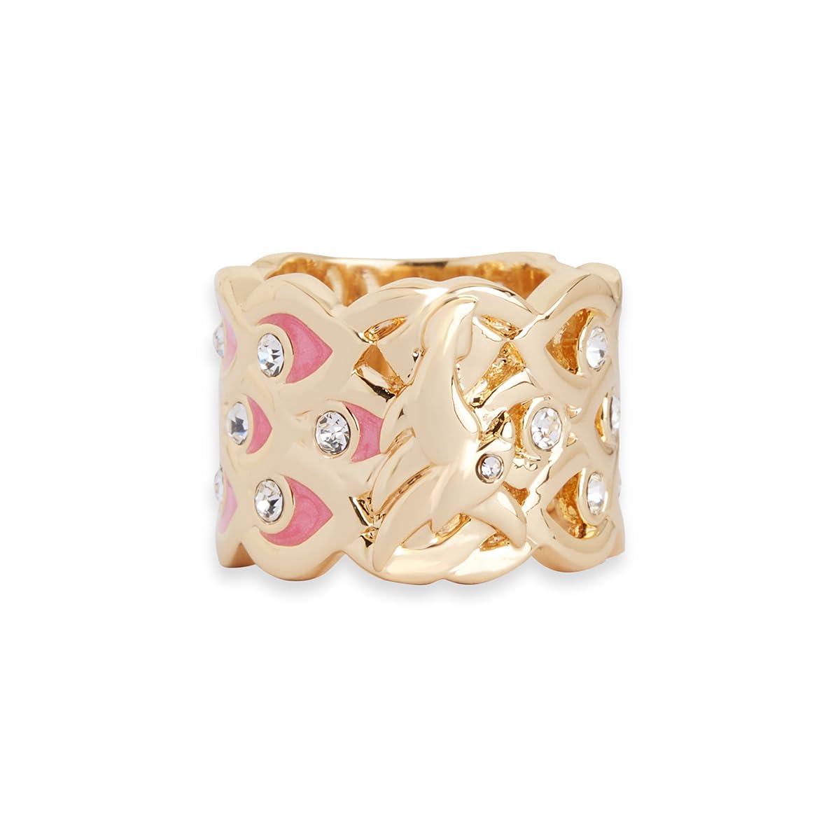 See full amazon price history chart for Shaze Erba Ring | Enamelled Ring | Made of Brass | Ring | Color - Gold and Pink Shaze Erba Ring | Enamelled Ring | Made of Brass | Ring | Color - Gold and Pink (B0CKXL9MX6) Amazon Price History, Amazon Price Tracker