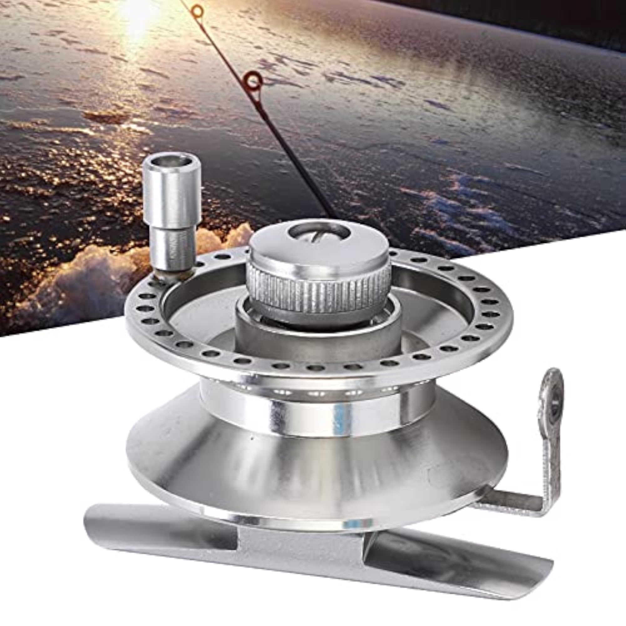 Full Metal Raft Reel, Compact Fishing Tool