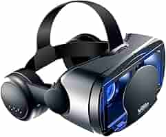 VRヘッドセット スマホ対応 ブラック Amazon | 【令和5年ヘッドホン版】 VRゴーグル VRヘッドセット