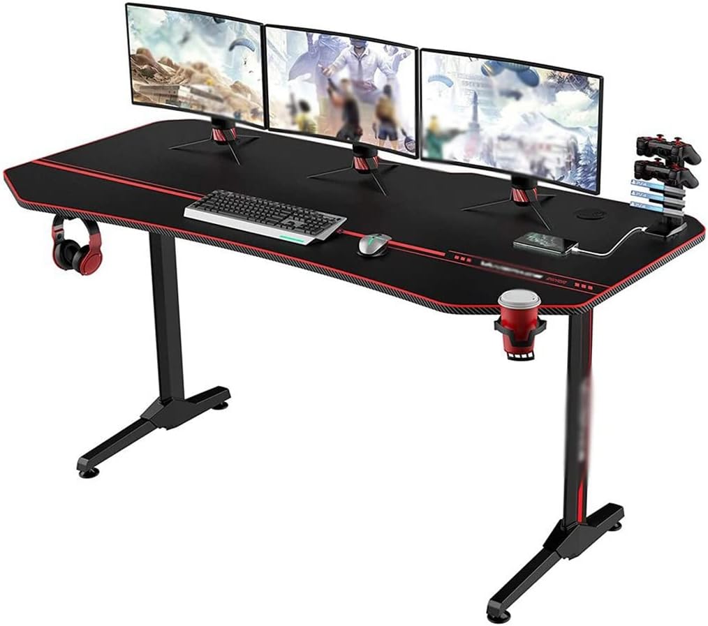 AFLHYJK 63 Inch Gaming Desk Esports Computer Table Kuwait Ubuy