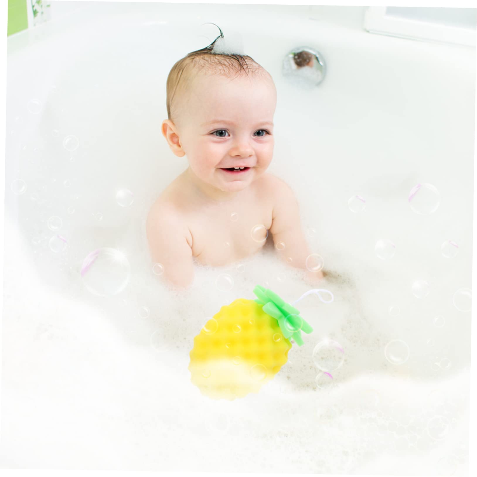 Healvian 5piezas Esponja De Baño Para Bebés Cepillo Exfoliante Hidrófilo Para Viajes Limpieza y Masaje De Piel