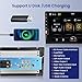 9 Inch Single Din Touch Screen Car Radio with CarPlay Android Auto, Hodozzy Car Stereo with Bluetooth FM AM Audio, iOS/Android Mirror Link TF/USB/AUX Car Multimedia Player, Backup Camera + Mic