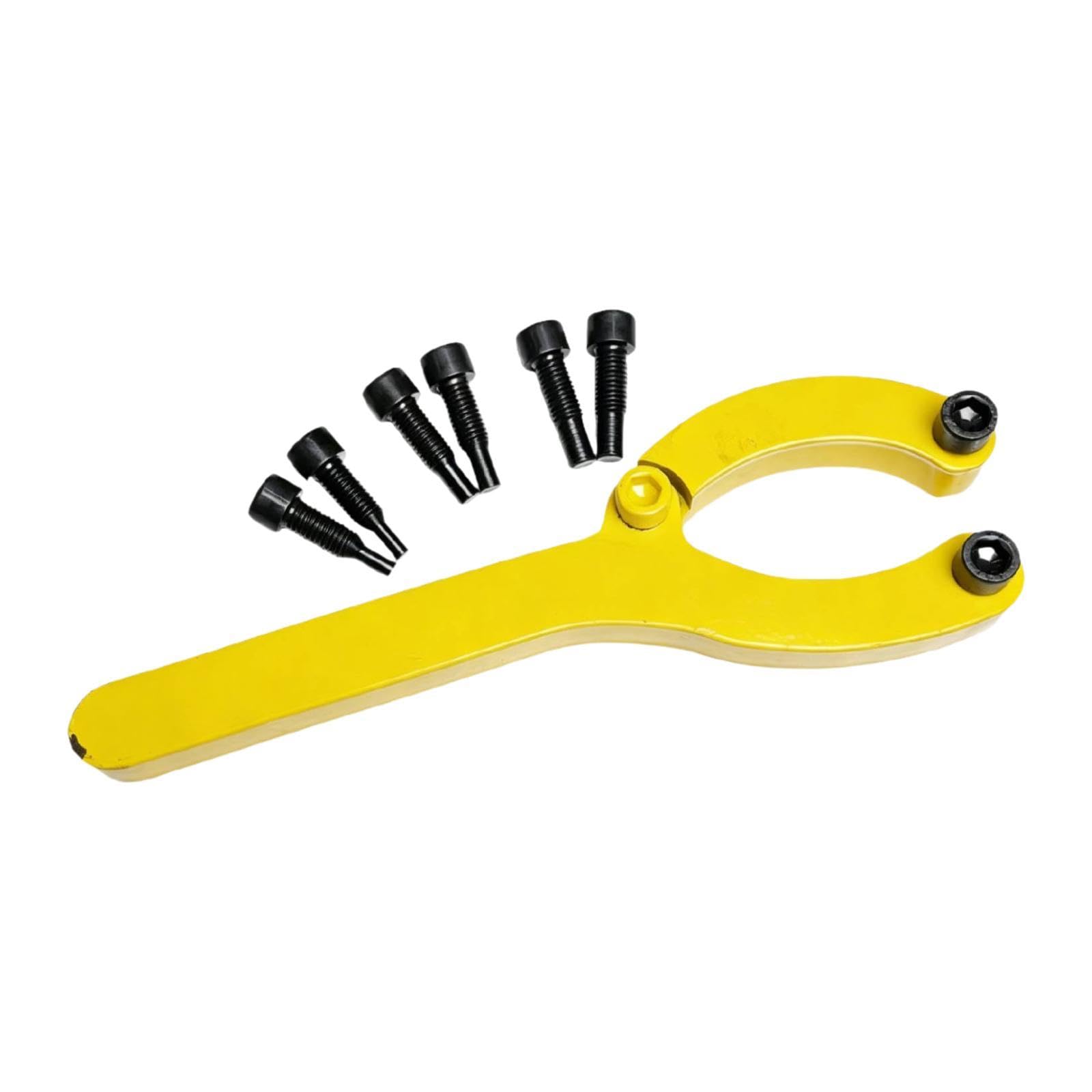 Harilla Chiave per cilindro idraulico, strumento di riparazione, accessorio, chiave regolabile pratica e facile da usare, robusta e di, con Viti Da 6. 8 E 10 Mm