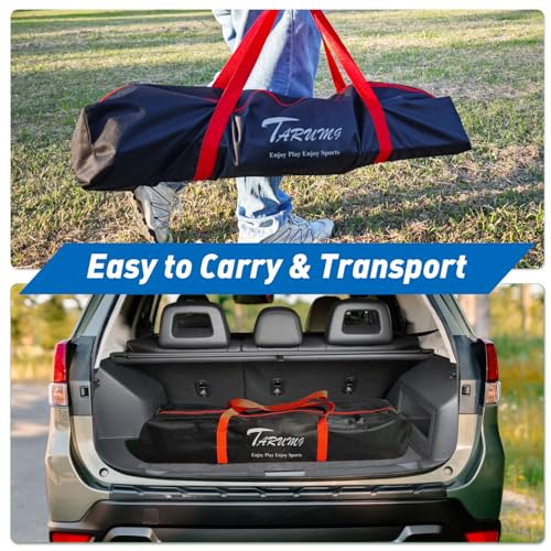 image for TARUMG Baseball & Softball Pitching Screen，L-Screen, 7x7FT Pitcher P