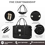 LOVEVOOK Travel Duffle Bag,Weekender Bags for Women with Shoe Compartment，Carry on Overnight Bag with Toiletry Bag,Gym Duffel Bag with Wet Pocket, Hospital Bags for Labor and Delivery - Image 5