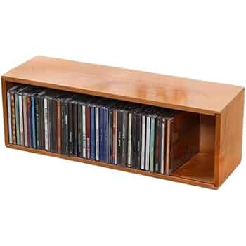 マンサク　CDラックと木製カセット収納 マンサク CDラックと木製カセット収納 マンサク CDラックと木製