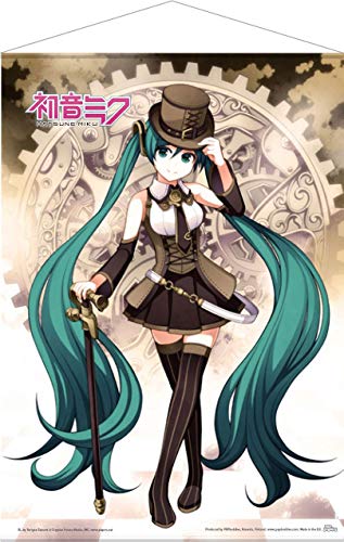 Hatsune Miku Wallscroll Steampunk pour Décorer votre Chambre Otaku