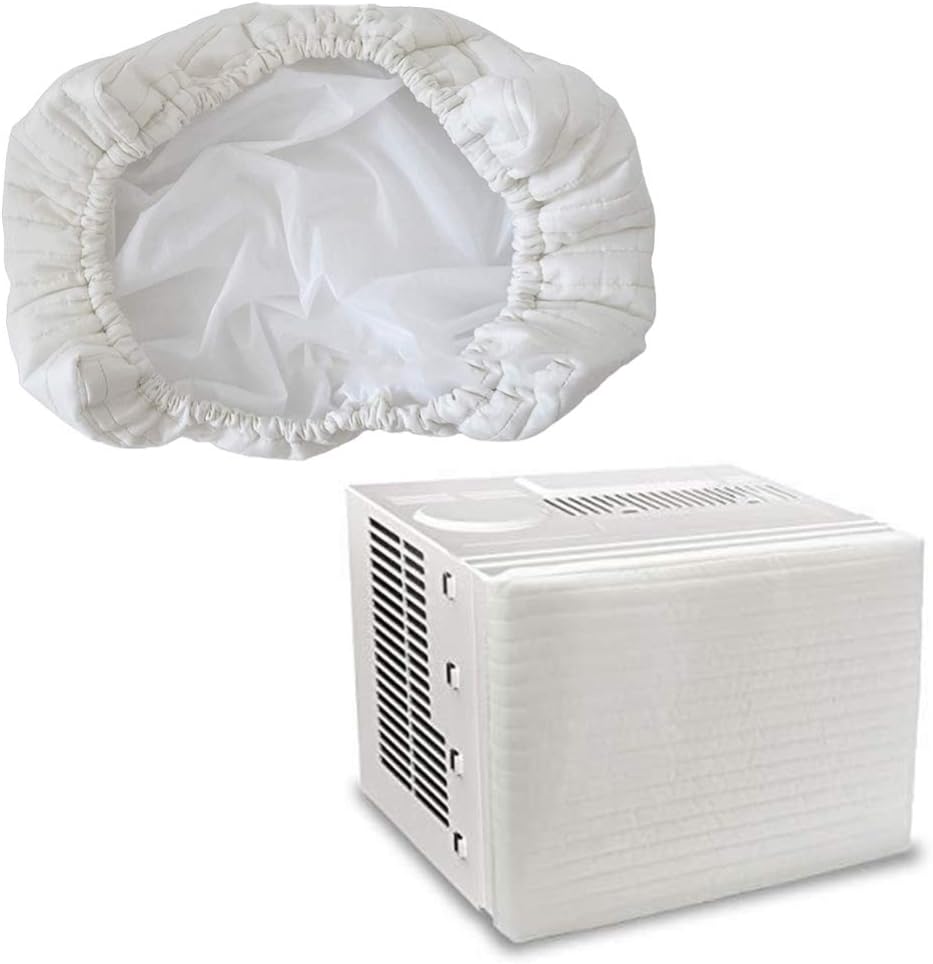 GLEAVI Air Conditioner Protector Accessories Swamp Cooler Window Units Air Conditioner Pad Air Cooler for Room Aire Acondicionado De Pared Wall Unit White Wall-mounted Cover